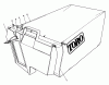 Toro 22621C - Lawnmower, 1989 (9000001-9999999) Pièces détachées GRASS BAG ASSEMBLY NO. 11-5609