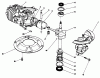 Toro 22700 - Lawnmower, 1991 (1000001-1999999) Pièces détachées CRANKSHAFT ASSEMBLY (MODEL NO. 47PL0-3)
