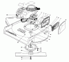 Toro 22700 - Lawnmower, 1991 (1000001-1999999) Pièces détachées ENGINE ASSEMBLY