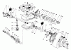 Toro 22700 - Lawnmower, 1991 (1000001-1999999) Pièces détachées GEAR CASE ASSEMBLY
