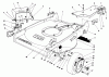 Toro 22700 - Lawnmower, 1991 (1000001-1999999) Pièces détachées HOUSING ASSEMBLY
