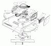Toro 22700 - Lawnmower, 1992 (2000001-2999999) Pièces détachées ENGINE ASSEMBLY