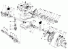 Toro 22700 - Lawnmower, 1992 (2000001-2999999) Pièces détachées GEAR CASE ASSEMBLY