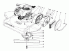 Toro 22710C - Lawnmower, 1989 (SN 9900001-9999999) Pièces détachées ENGINE ASSEMBLY