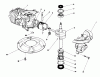 Toro 22710C - Lawnmower, 1989 (SN 9900001-9999999) Pièces détachées ENGINE ASSEMBLY MODEL NO. 47PJ8 #1