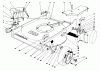 Toro 22710C - Lawnmower, 1989 (SN 9900001-9999999) Pièces détachées HOUSING ASSEMBLY
