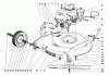Toro 23100 - 21" Whirlwind Hevi-Duty Lawnmower, 1973 (3000001-3999999) Pièces détachées HOUSING ASSEMBLY H. P. MODEL