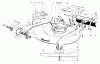 Toro 23177 - Lawnmower, 1977 (7000001-7999999) Pièces détachées HOUSING ASSEMBLY