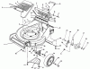 Toro 26551 - Lawnmower, 1989 (9000001-9999999) Pièces détachées HOUSING ASSEMBLY