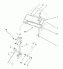 Toro 26562 - Lawnmower, 1990 (0000001-0999999) Pièces détachées HANDLE ASSEMBLY