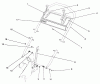 Toro 26620B - Lawnmower, 1991 (1000001-1999999) Listas de piezas de repuesto y dibujos HANDLE ASSEMBLY