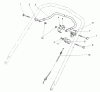 Toro 26620B - Lawnmower, 1991 (1000001-1999999) Listas de piezas de repuesto y dibujos TRACTION CONTROL ASSEMBLY
