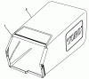 Toro 26620B - Lawnmower, 1993 (3900001-3999999) Pièces détachées GRASS BAG ASSEMBLY