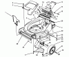 Toro 26620B - Lawnmower, 1993 (3900001-3999999) Pièces détachées HOUSING ASSEMBLY