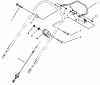 Toro 26620B - Lawnmower, 1993 (3900001-3999999) Pièces détachées TRACTION CONTROL ASSEMBLY