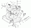 Toro 26620C - Lawnmower, 1989 (9000001-9999999) Pièces détachées ENGINE ASSEMBLY