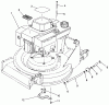 Toro 26621 - Lawnmower, 1990 (0000001-0999999) Pièces détachées ENGINE ASSEMBLY