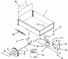 Toro 97-18DC01 - 18 Cubic Foot Cart, 1979 Pièces détachées DUMP CART-10 CU. FT. (.28 CU.M)(VEHICLE IDENTIFICATION NUMBER 97-10DC01)