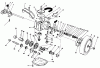 Toro 26621B - Lawnmower, 1991 (1000001-1999999) Pièces détachées GEAR CASE ASSEMBLY