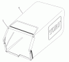 Toro 26621B - Lawnmower, 1992 (2000001-2999999) Pièces détachées GRASS BAG ASSEMBLY