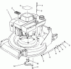 Toro 26622C - Lawnmower, 1989 (9000001-9999999) Pièces détachées ENGINE ASSEMBLY