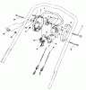 Toro 26622CS - Lawnmower, 1989 (9000001-9999999) Pièces détachées TRACTION CONTROL ASSEMBLY