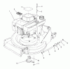 Toro 26623 - Lawnmower, 1990 (0000001-0999999) Spareparts ENGINE ASSEMBLY
