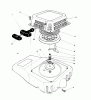 Toro 26623 - Lawnmower, 1990 (0000001-0999999) Spareparts RECOIL ASSEMBLY (ENGINE MODEL NO. VMK9-2)