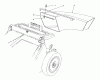 Toro 26623 - Lawnmower, 1990 (0000001-0999999) Spareparts SIDE DISCHARGE CHUTE MODEL NO. 59112 (OPTIONAL)