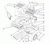 Toro 26623 - Lawnmower, 1991 (0000001-0999999) Pièces détachées HOUSING ASSEMBLY