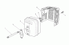 Toro 26623 - Lawnmower, 1991 (0000001-0999999) Pièces détachées MUFFLER ASSEMBLY (ENGINE MODEL NO. VML0-2)