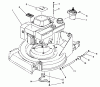 Toro 26624 - Lawnmower, 1988 (8000001-8999999) Pièces détachées ENGINE ASSEMBLY