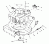 Toro 26624C - Lawnmower, 1989 (9000001-9999999) Pièces détachées ENGINE ASSEMBLY