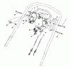 Toro 26624C - Lawnmower, 1989 (9000001-9999999) Pièces détachées TRACTION CONTROL ASSEMBLY