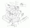 Toro 26626 - Lawnmower, 1990 (0000001-0999999) Pièces détachées ENGINE ASSEMBLY