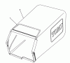 Toro 26624 - Lawnmower, 1990 (0001102-0999999) Pièces détachées GRASS BAG ASSEMBLY