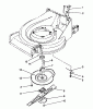 Toro 26625CG - Lawnmower, 1989 (9000001-9999999) Pièces détachées BLADE ASSEMBLY