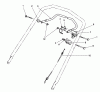 Toro 26625CG - Lawnmower, 1989 (9000001-9999999) Pièces détachées TRACTION CONTROL ASSEMBLY