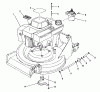 Toro 26625CS - Lawnmower, 1989 (9000001-9999999) Pièces détachées ENGINE ASSEMBLY