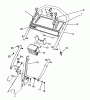 Toro 26625CS - Lawnmower, 1989 (9000001-9999999) Pièces détachées HANDLE ASSEMBLY