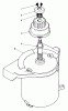 Toro 26625CS - Lawnmower, 1989 (9000001-9999999) Pièces détachées STARTER MOTOR ASSEMBLY