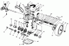 Toro 26630BC - Lawnmower, 1995 (5900001-5999999) Pièces détachées GEAR CASE ASSEMBLY