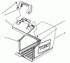 Toro 26631B - Lawnmower, 1993 (3900001-3999999) Pièces détachées GRASS BAG ASSEMBLY