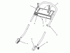 Toro 26631BC - Lawnmower, 1995 (5900001-5999999) Pièces détachées HANDLE ASSEMBLY