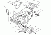 Toro 26631BC - Lawnmower, 1995 (5900001-5999999) Pièces détachées HOUSING ASSEMBLY