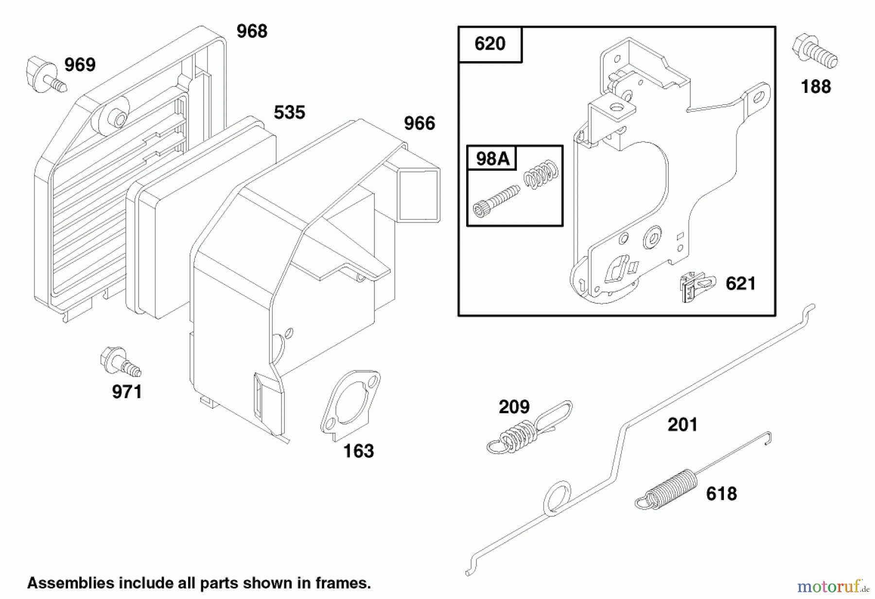 Toro Neu Mowers, Walk-Behind Seite 2 26632 - Toro Lawnmower, 1997 (7900001-7999999) ENGINE GTS 150 #4