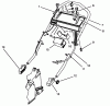 Toro 26635BG - Lawnmower, 1993 (3900001-3999999) Pièces détachées HANDLE ASSEMBLY