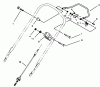 Toro 26635BG - Lawnmower, 1993 (3900001-3999999) Pièces détachées TRACTION CONTROL ASSEMBLY