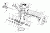 Toro 26636 - Lawnmower, 1997 (7900001-7999999) Pièces détachées GEAR CASE ASSEMBLY