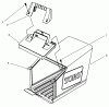 Toro 26636B - Lawnmower, 1996 (6900001-6999999) Pièces détachées GRASS BAG ASSEMBLY